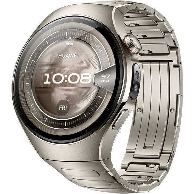 Huawei Watch 5 46mm Titanium Okosóra Ezüst (55020EVW)