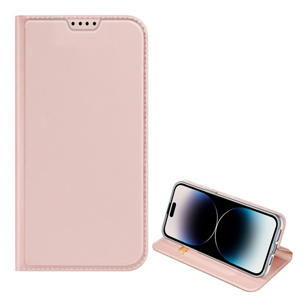 Dux Ducis Skin Pro Apple iPhone 15 Pro Flip Tok - Rozéarany (GP-144812)