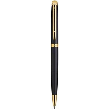 Waterman Hemisphere Golyóstoll Matt Fekete Arany Klipsz S0920770 (WATE0097)