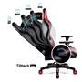 Diablo Chairs X-Horn 2.0 Normal Gamer szék - Fekete / Piros