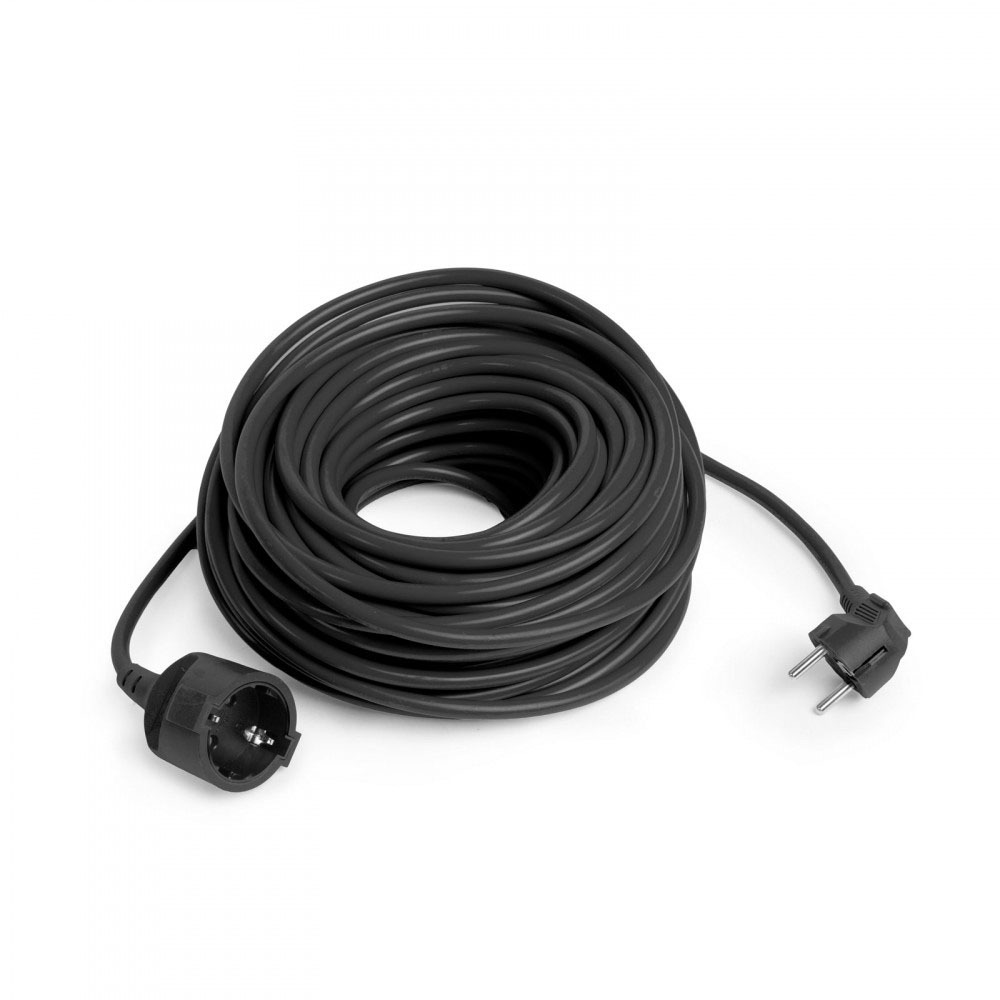 Delight 20502BK Lengőcsatlakozó hosszabbító 20m - Fekete (20502BK)