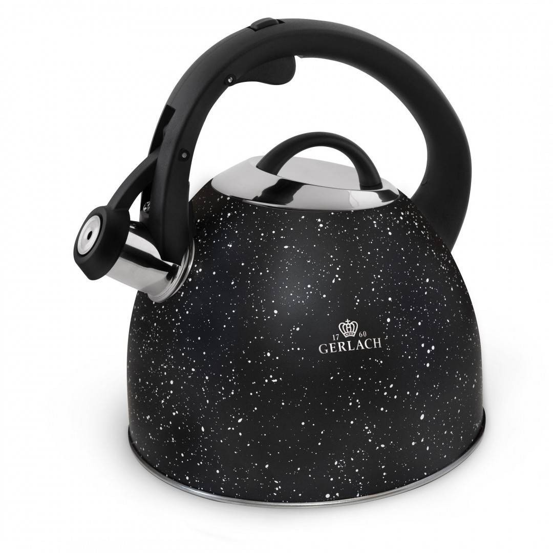 Gerlach Granitex 2.8L Teáskanna - Fekete (5901035506848)