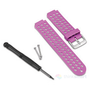 Каишка за часовник Garmin Forerunner 220/620 лилаво-бяла (010-11251-31) (010-11251-31)