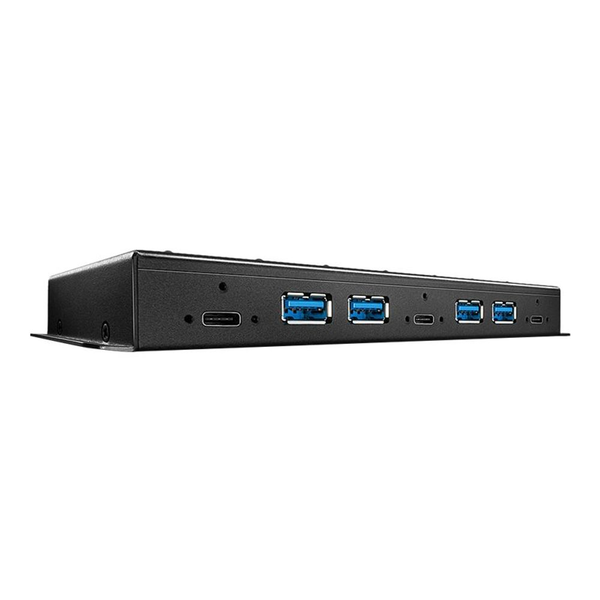 Lindy 43275 interface hub USB 3.2 Gen 2 (3.1 Gen 2) Type-A 10000 Mbit/s Sort