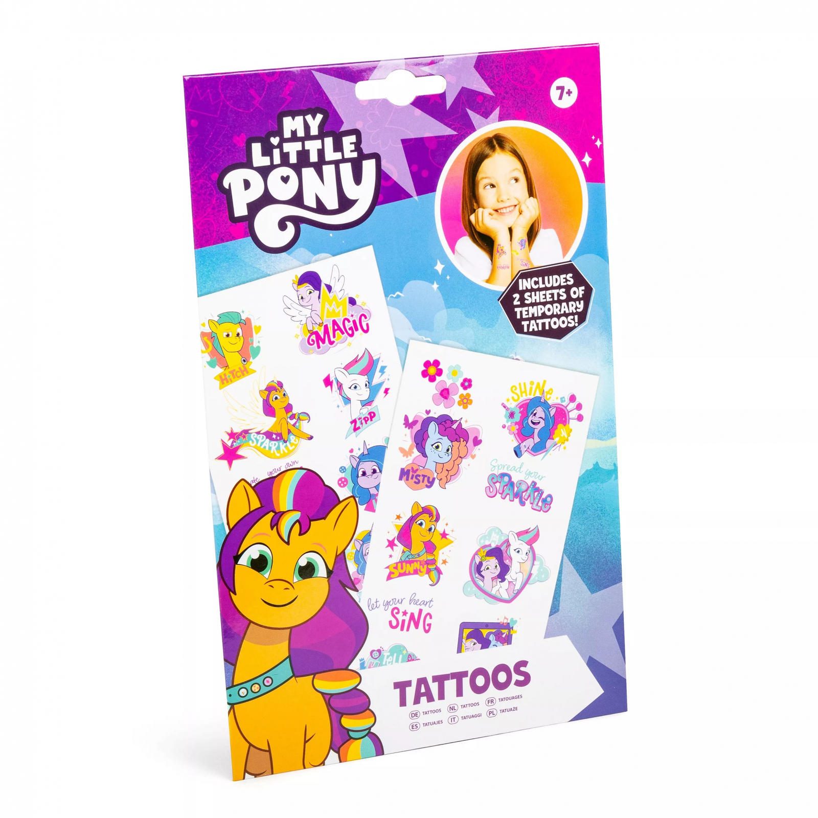 Én kicsi pónim 18 darabos Tetoválás készlet (0013)