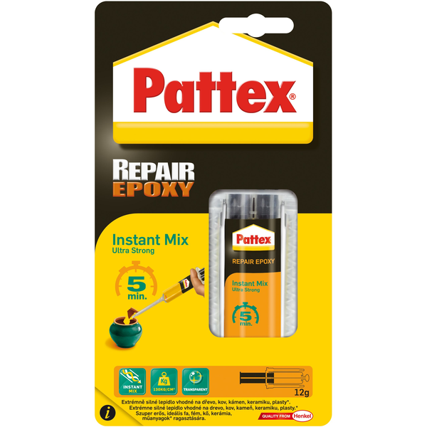 PATTEX Repair Epoxy Ultra Strong - epoxi, 5min, 12g