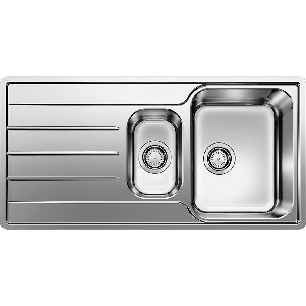 Blanco LEMIS 6S-IF csaplyuk nélk.Rozsdamentes mosogatótál (523032) (523032)