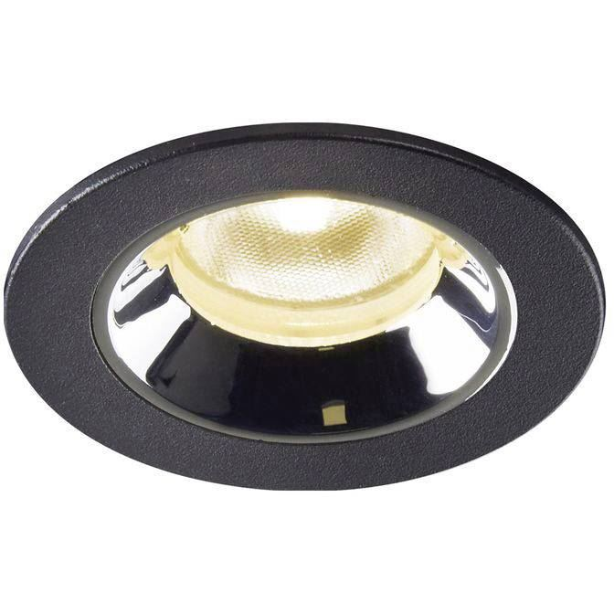 SLV NUMINOS XS LED-es beépíthető lámpa Fixen beépített fekete (1005522) (s1005522)