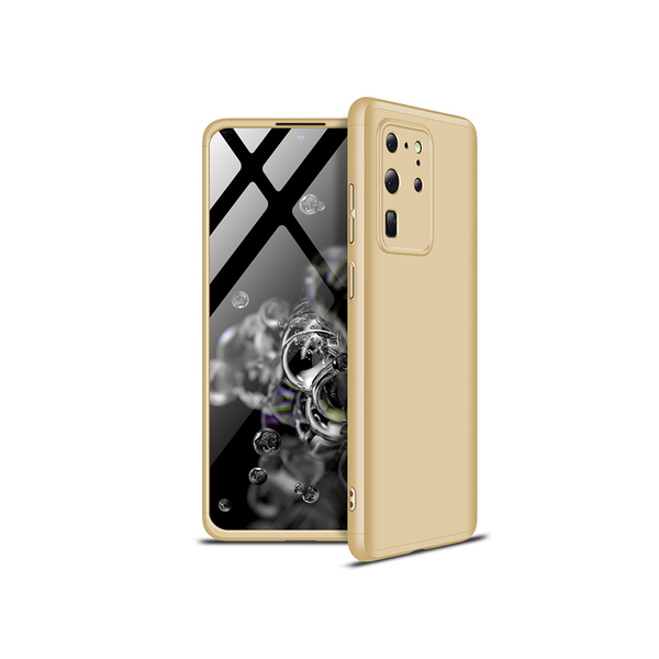 Заден капак Samsung G988F Galaxy S20 Ultra - GKK 360 Пълна защита 3в1 - златен