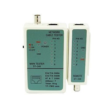 Gembird RJ-45 és RG-58 kábel tesztelő (NCT-1) (NCT-1)