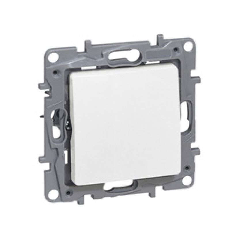 Legrand Niloé egypólusú kapcsoló fehér (764500) (Legrand 764500)