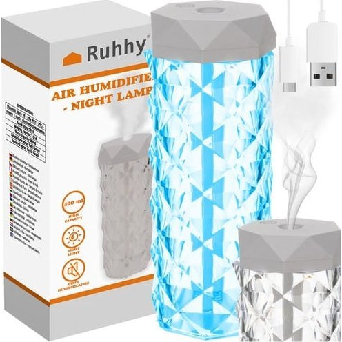 Ruhhy Párásító 400ml Éjszakai Lámpa Funkcióval