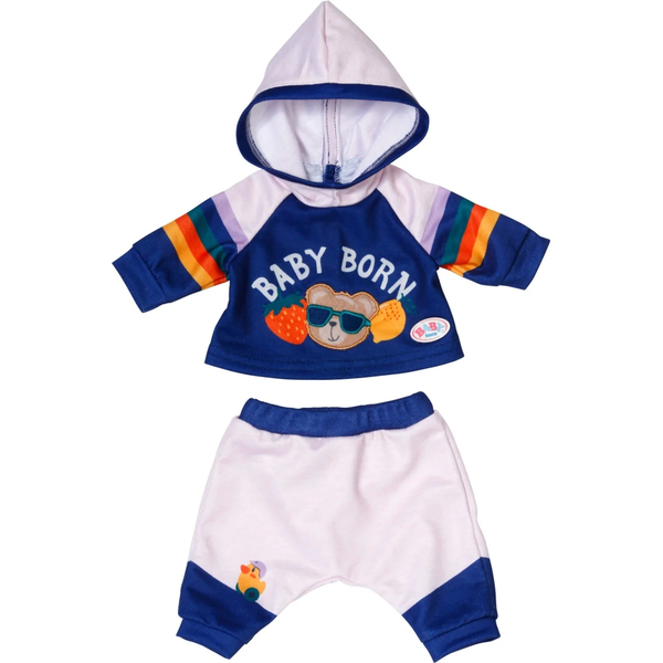BABY born Jogging Suit Navy 43cm Комплект дрехи за кукла