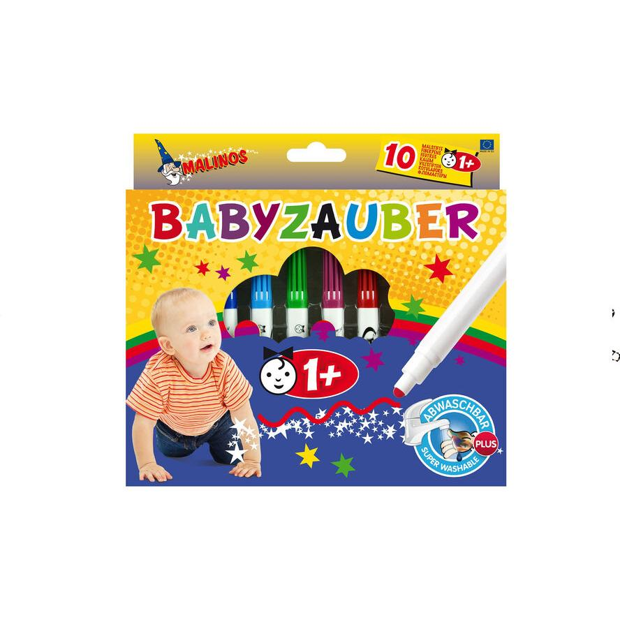 Amewi Malinos Filctoll gyerekeknek 5mm - Vegyes színek (10db/csomag) (300011)