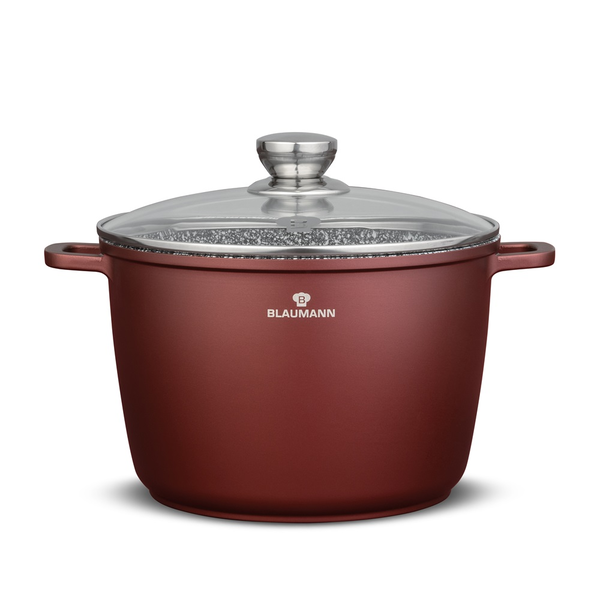 Blaumann BL-4087 6,2L Cerastone Lábas Üveg fedővel Ø 24cm 6.2L - Bronz