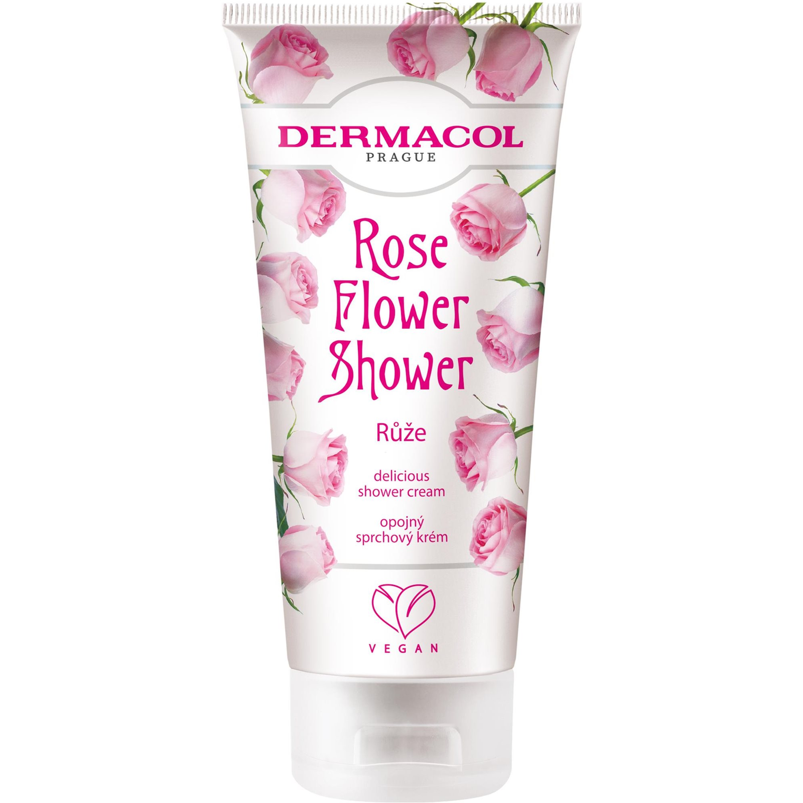 DERMACOL Rose Flower Shower 200 ml (8595003120814)