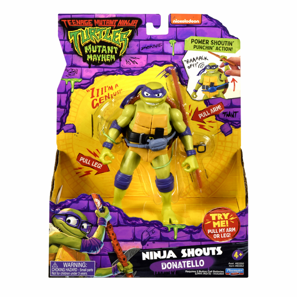 Teenage Mutant Ninja Turtles Ninja Shouts Donatello