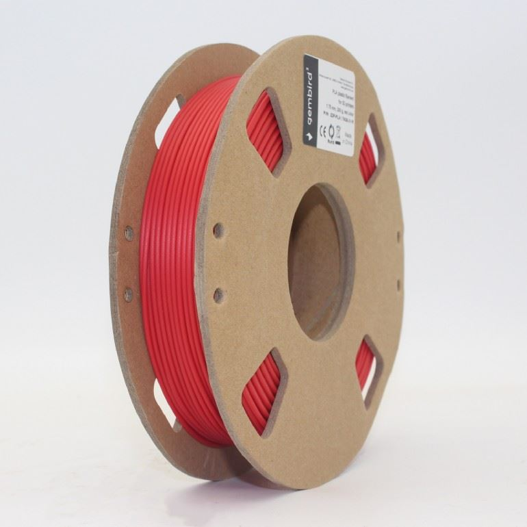 Gembird PLA filament 1.75mm, 200g piros (3DP-PLA1.75GE-01-R) (3DP-PLA1.75GE-01-R)