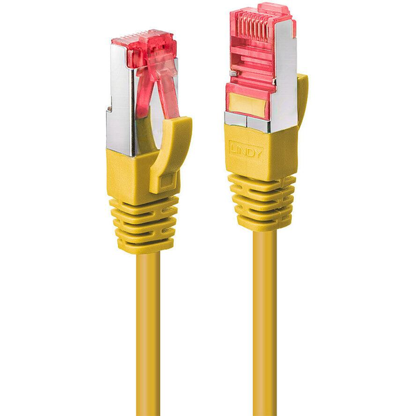 Lindy RJ-45, cat. 6 S/FTP, 10 m netværkskabel Gul Cat6 S/FTP (S-STP)