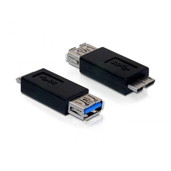 Delock Adapter USB 5 Gbps-A Buchse > micro USB 5 Gbps-B Stecker