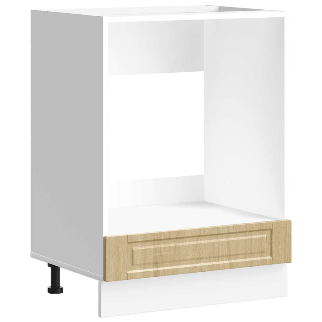 Porto sonoma tölgy színű szerelt fa sütőszekrény (854000)