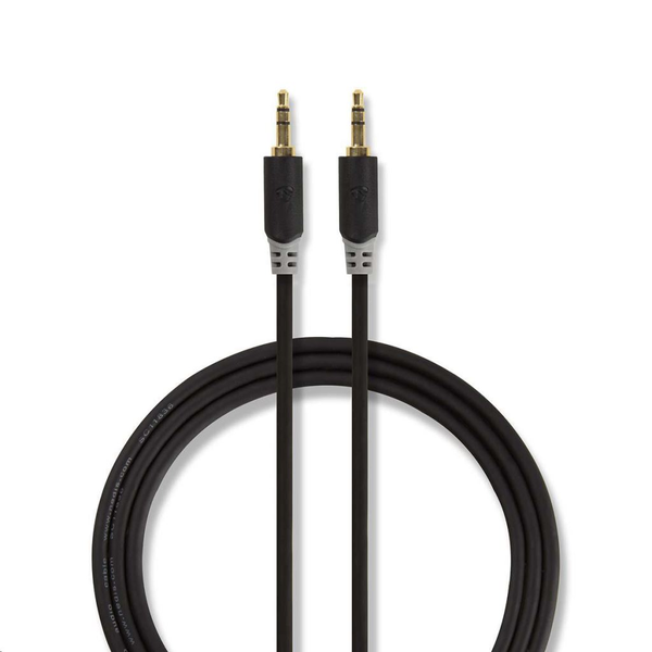 Cable De Audio Estéreo Redondo 2 Conectores Jack 3,5 Mm Macho 10m