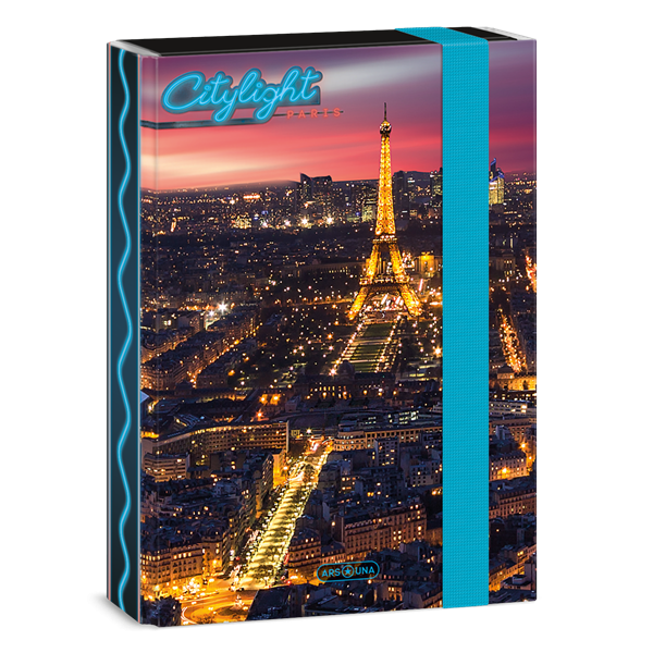Ars Una City Light-Paris 24 (5439) A5 füzetbox (50864393)