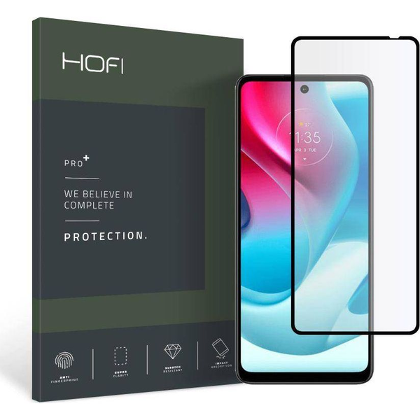  Hofi Glass SZKŁO HARTOWANE HOFI GLASS PRO+ MOTOROLA MOTO G60S BLACK
