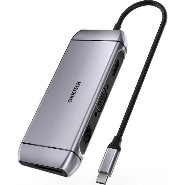 Choetech 9-In-1 USB-C Multiport Adapter