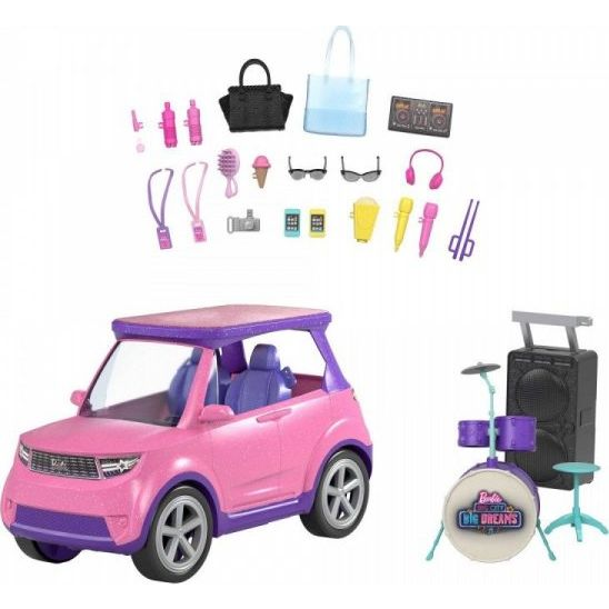 Barbie Big City Big Dreams Big City, Big Dreams Transforming Vehicle Playset Játékbaba autója