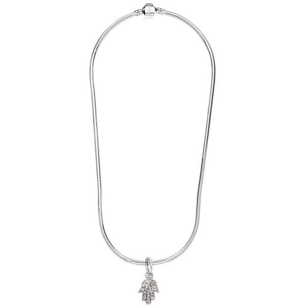 Silver Star ezüst kígyólánc 3mm, medállal - kéz (16240)