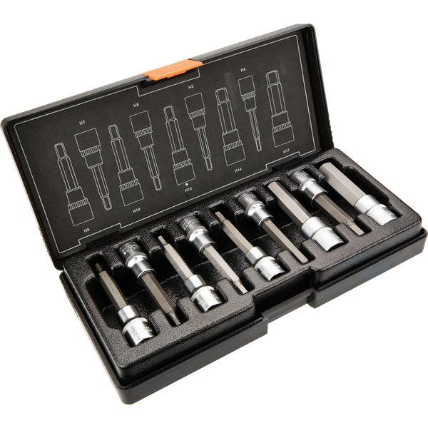NEO Imbuszkulcskészlet 9 db, 1/2", 100 mm