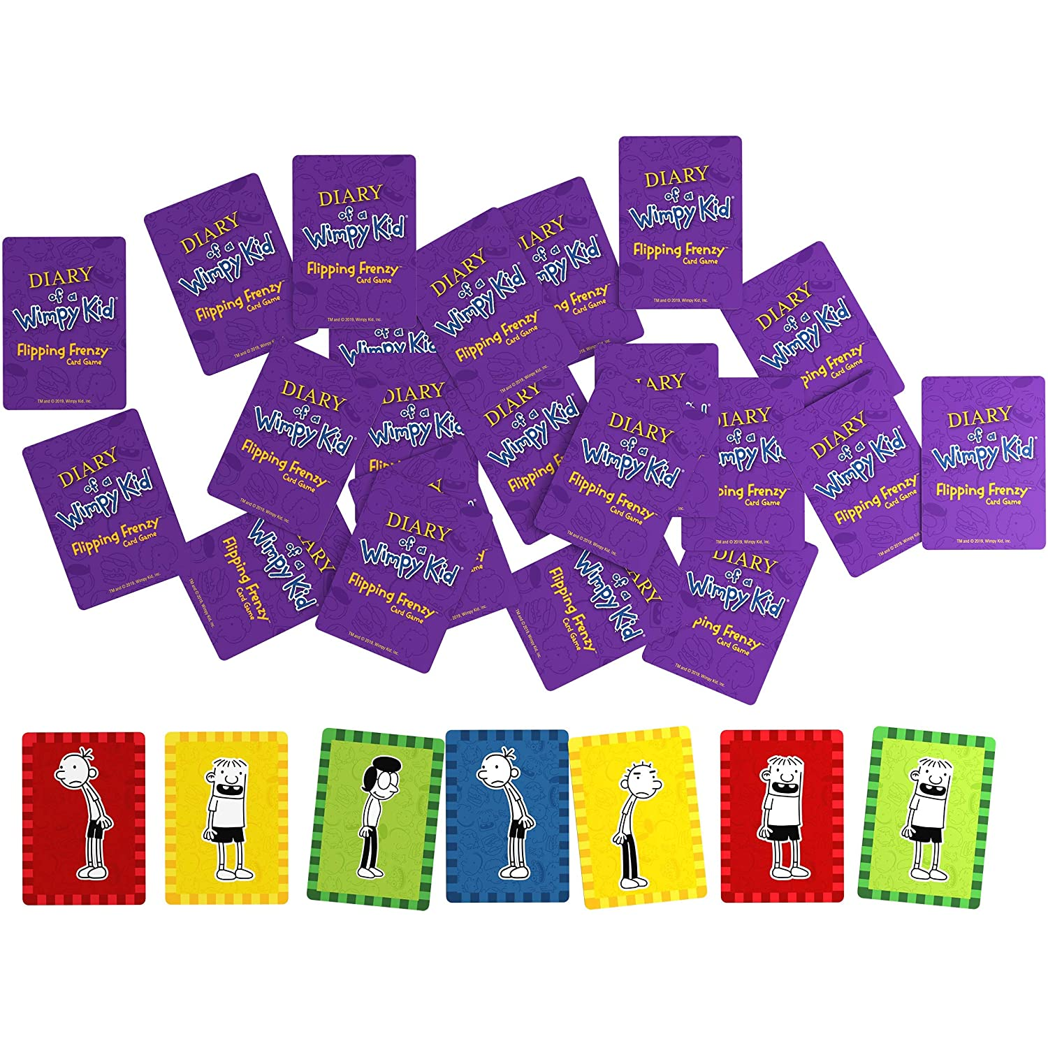 Egy ropi naplója Flúgos forgatás kártyajáték (919881)