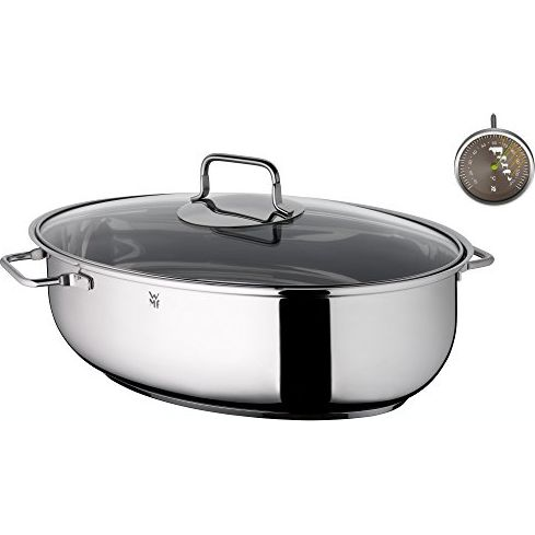 WMF 3201112122 nyeles lábas Kör Rozsdamentes acél