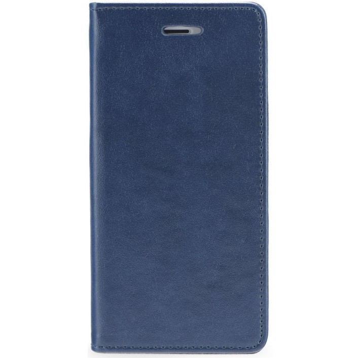 Motorola Moto G62 5G, Oldalra nyíló tok, stand, Magnet Book, sötétkék (131191)