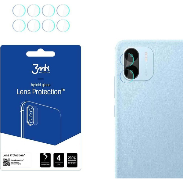 Hybridní Sklo 3MK pro Xiaomi Redmi A2, Redmi A2+ 4 ks