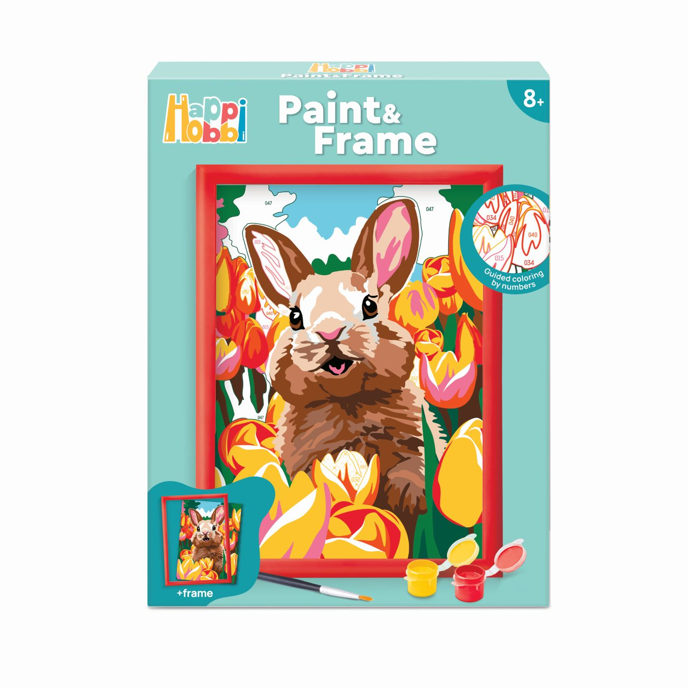 HappiHobbi Festőkészlet - vidám nyuszi (1038-41027)