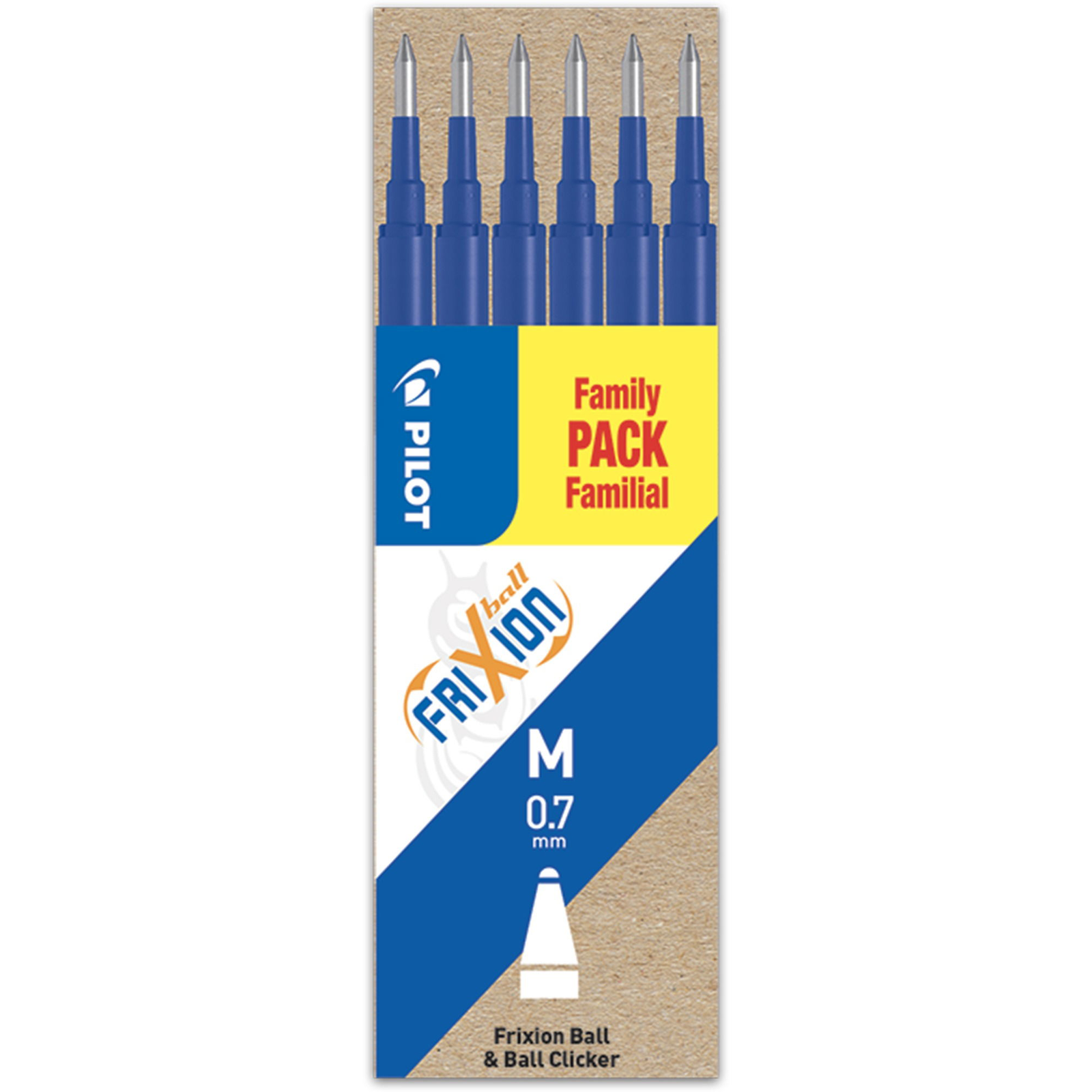 PILOT FriXion 07 / 0,35 mm, kék - 6db (BLS-FR7-L-S6-E)