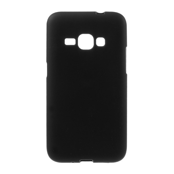 Szilikon telefonvédő (matt) FEKETE [Samsung Galaxy J1 (2016) SM-J120] (5996457627462)