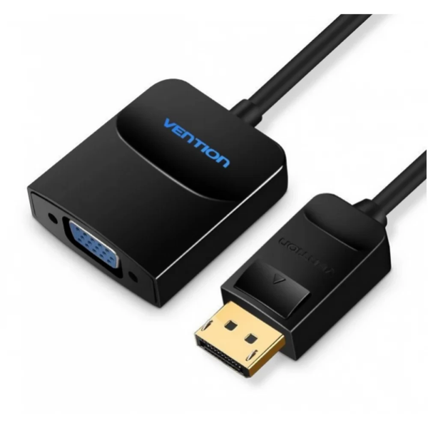 Vention HBFBB cavo e adattatore video 0,15 m DisplayPort VGA (D-Sub) Nero