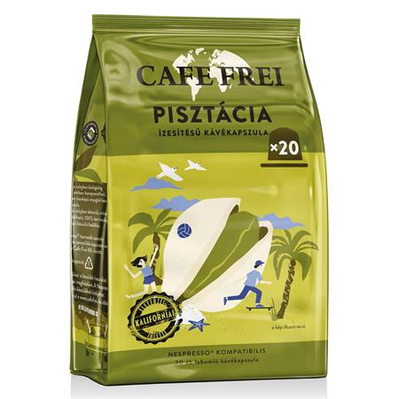 Cafe Frei Kávékapszula, Nespresso kompatibilis, 20 db, , pisztácia (KHK1090)
