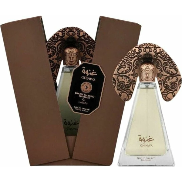  Lattafa Lattafa Niche Emarati Ghinwa EDP parfumuotas vanduo unisex, 100 ml