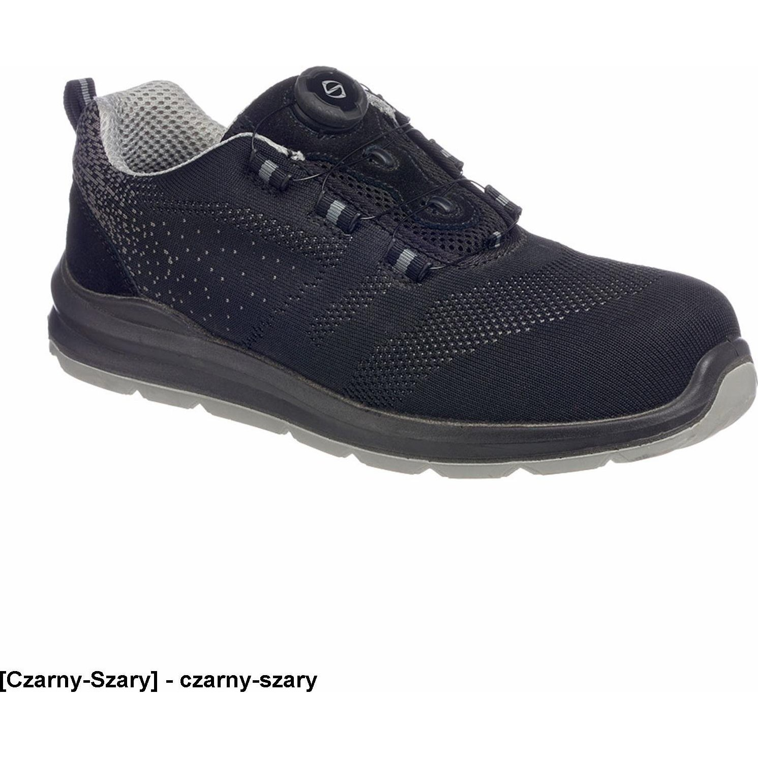 Portwest Compositelite Önbefűzős Munkavédelmi Cipő - 46, S1P, Fekete/Szürke (BHP FT08 46)