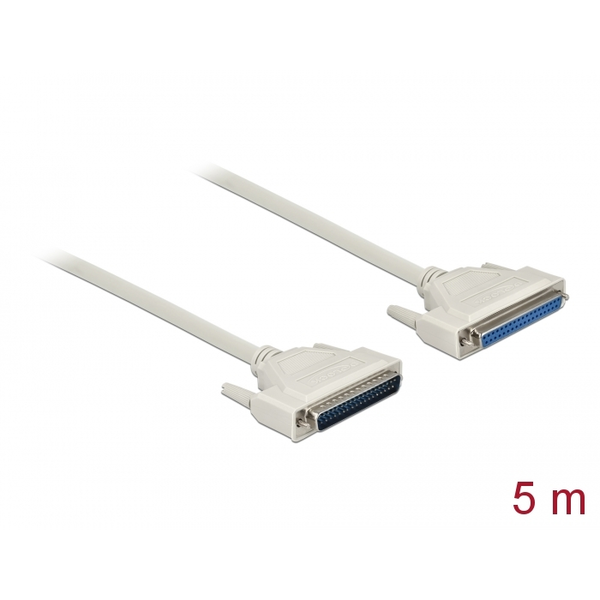 Delock Serielles Kabel D-Sub 37 Stecker zu Buchse 5 m