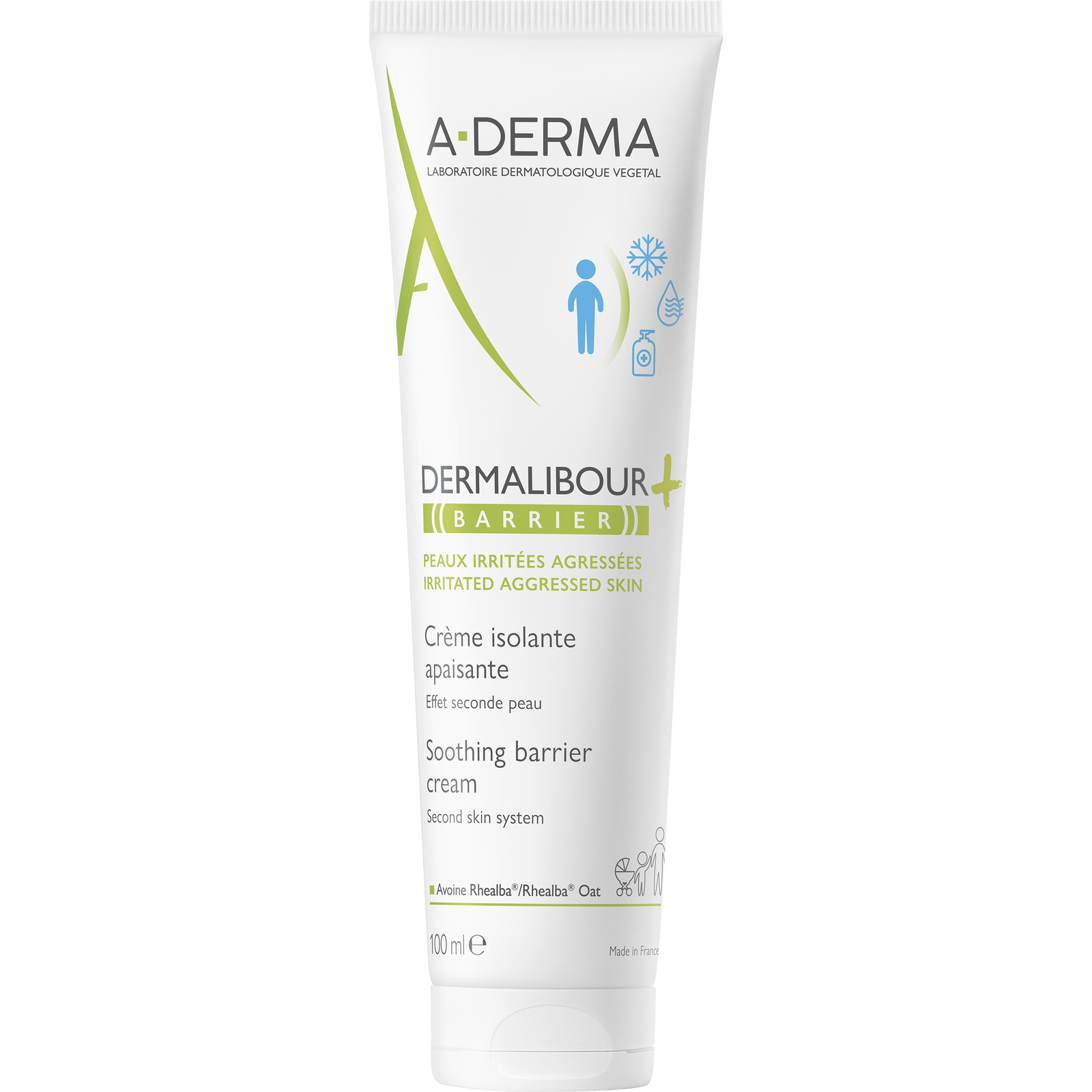 A-DERMA Dermalibour Barrier nyugtató védőkrém 100 ml (3282770390995)