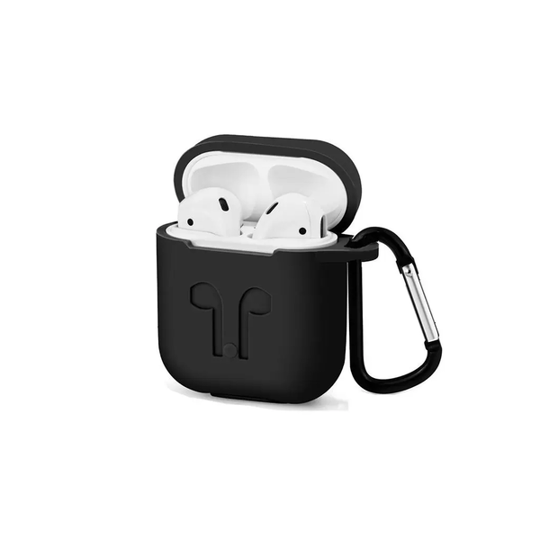 Apple Airpods szilikon tok. Fekete (121959)