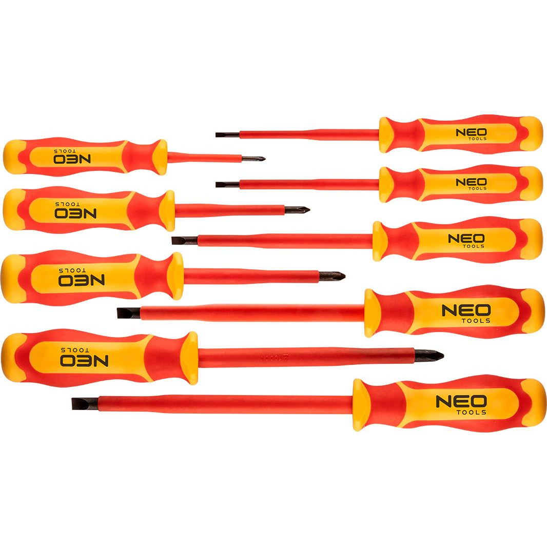 NEO 04-143 Csavarhúzó Készlet 1000V, Szigetelt, 9db (04-143)