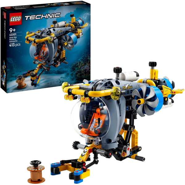LEGO Technic Submarino de Aguas Profundas, Juego de construcción +9 años - 42201
