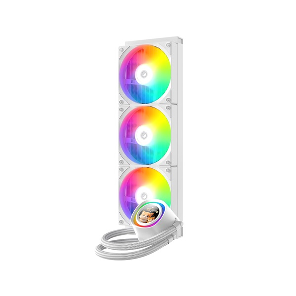ID-COOLING FX360 LCD fehér