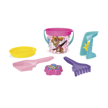 Wader Mancs Őrjárat: Homokozó készlet, 6 részes - rózsaszín (81537) (81537)